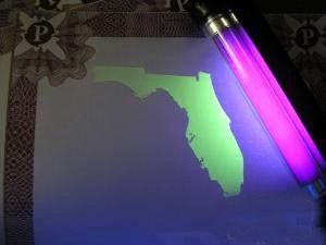 Ultraviolet Fluorescent Ink